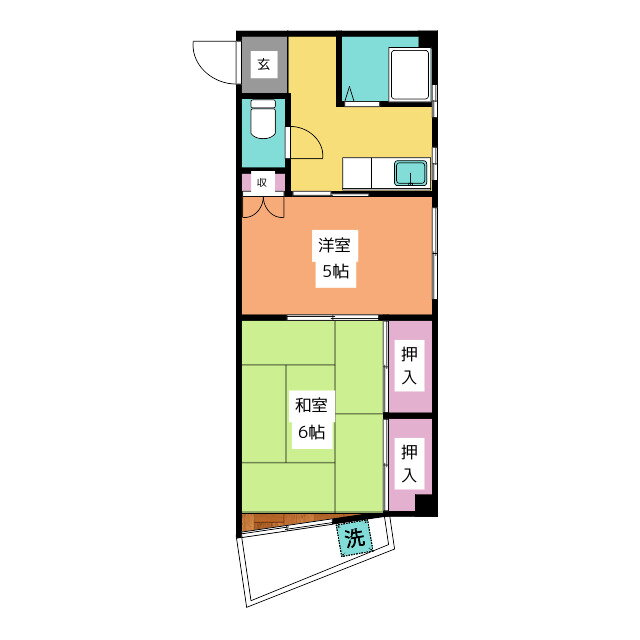 東京都北区志茂２ 志茂駅 2K マンション 賃貸物件詳細