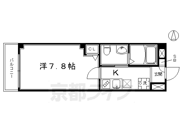 京都府京都市南区東九条河辺町 十条駅 1K マンション 賃貸物件詳細