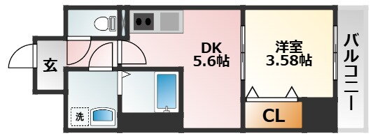 大阪府大阪市東淀川区菅原２ ＪＲ淡路駅 1DK マンション 賃貸物件詳細