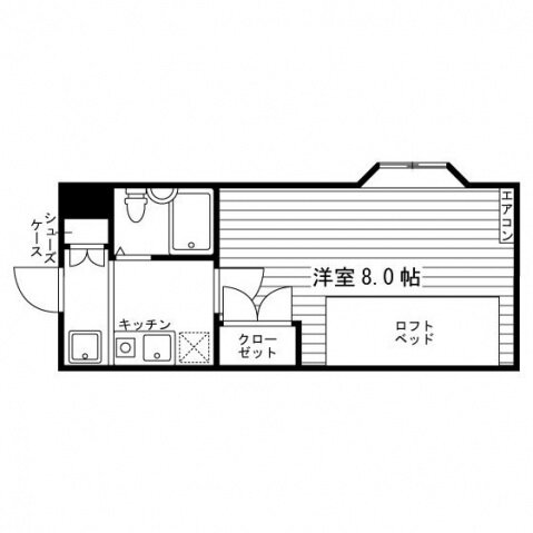 福岡県福岡市中央区地行４ 唐人町駅 1K マンション 賃貸物件詳細