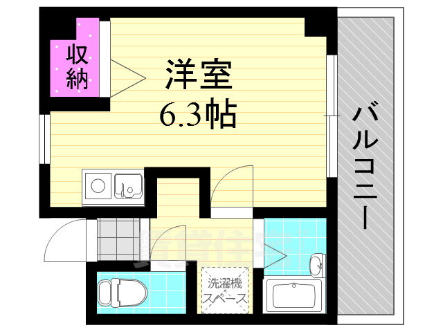 大阪府東大阪市三島１ 鴻池新田駅 ワンルーム マンション 賃貸物件詳細