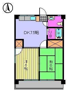 愛媛県松山市朝生田町７ 石手川公園駅 2DK マンション 賃貸物件詳細