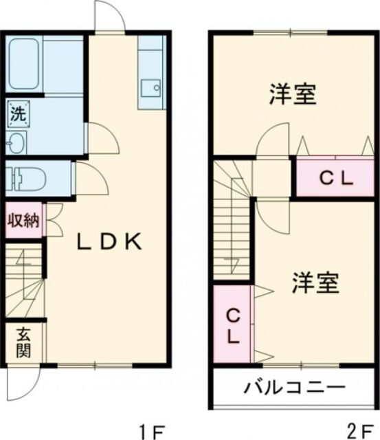 新潟県新潟市南区西白根 新潟駅 2LDK アパート 賃貸物件詳細