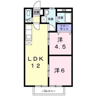 愛媛県松山市清住２ 山西駅 2LDK マンション 賃貸物件詳細