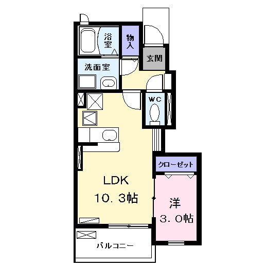 馬車道館 1階 1LDK 賃貸物件詳細