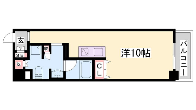 レジディア神戸磯上 13階 ワンルーム 賃貸物件詳細