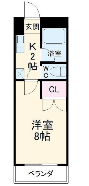 愛知県名古屋市中川区尾頭橋３ 金山駅 1K マンション 賃貸物件詳細