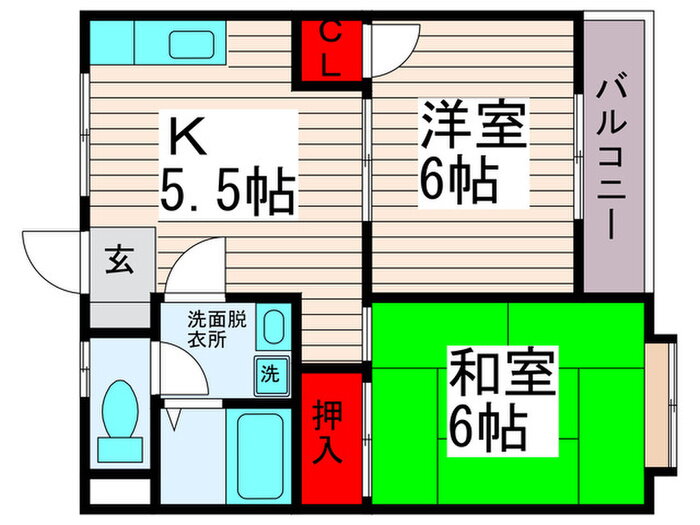 東京都足立区関原３ 西新井駅 2K マンション 賃貸物件詳細