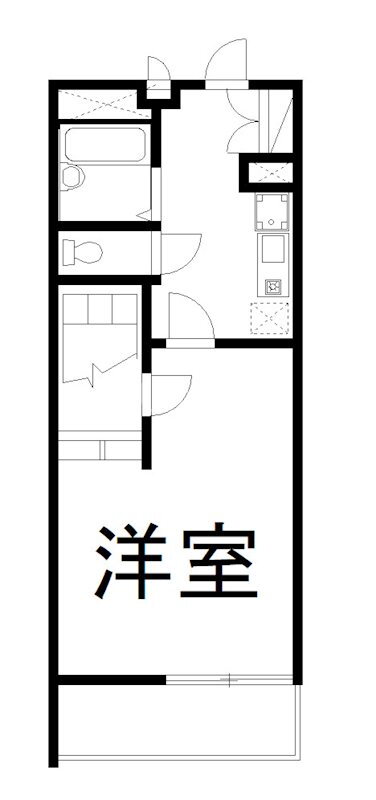 京都府京都市南区吉祥院西ノ茶屋町 西大路駅 1K マンション 賃貸物件詳細