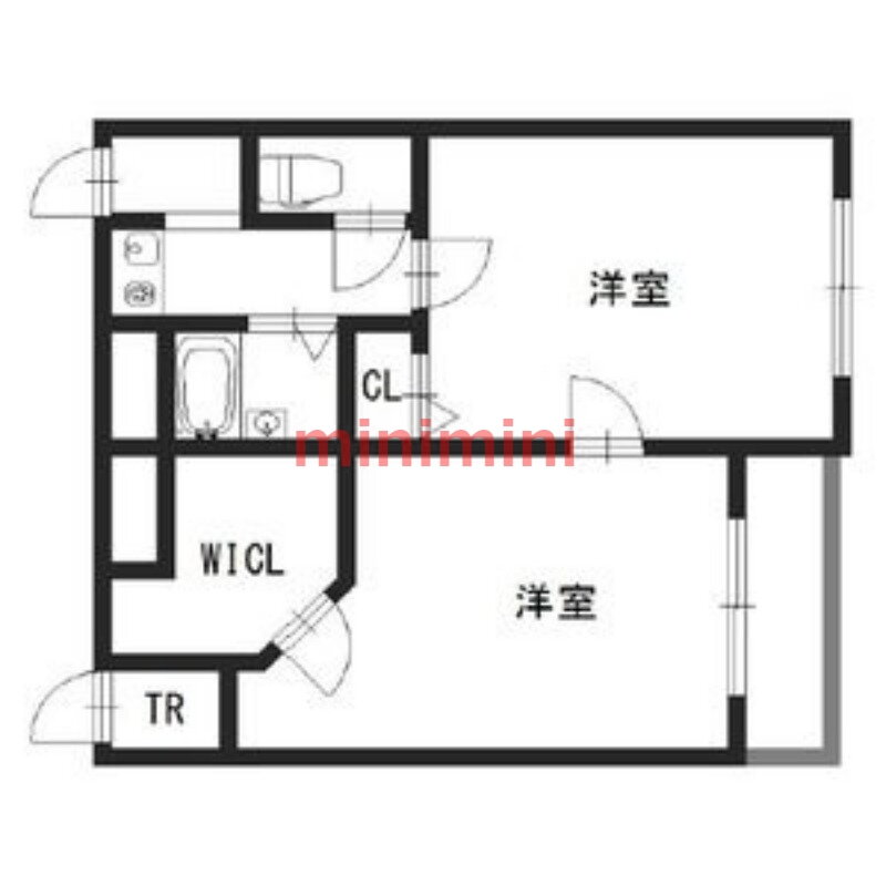 大阪府吹田市岸部北２ 岸辺駅 2K マンション 賃貸物件詳細