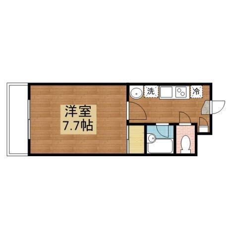 広島県東広島市黒瀬町楢原 西条駅 1K マンション 賃貸物件詳細