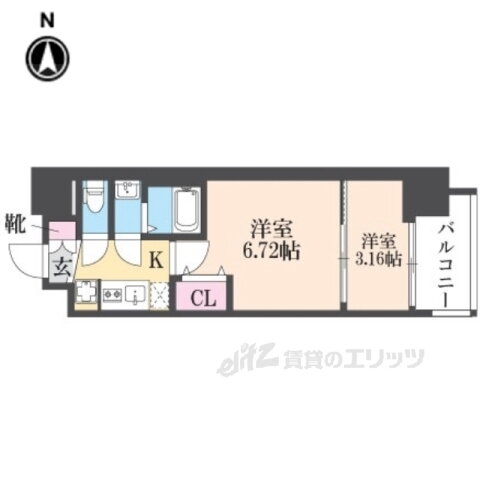 大阪府東大阪市横枕西 荒本駅 2K マンション 賃貸物件詳細