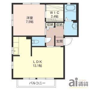 埼玉県川越市大字砂新田 新河岸駅 1LDK アパート 賃貸物件詳細