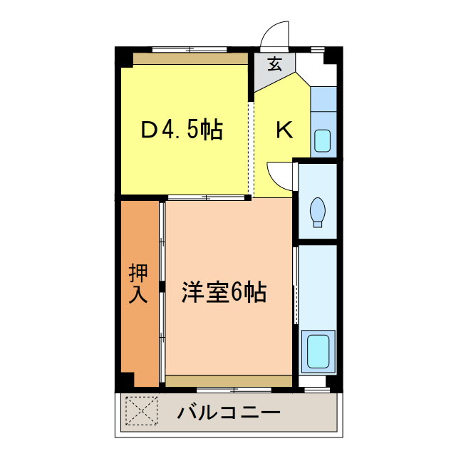 大阪府河内長野市木戸西町３ 千代田駅 1DK マンション 賃貸物件詳細