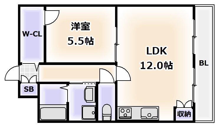 大阪府大阪市阿倍野区阪南町２ 昭和町駅 1LDK マンション 賃貸物件詳細