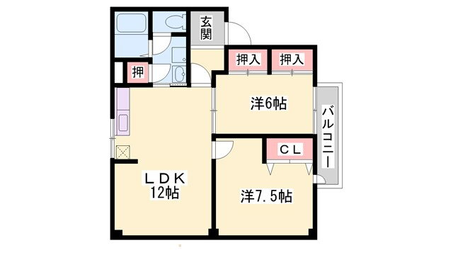 兵庫県姫路市京町１ 京口駅 2LDK アパート 賃貸物件詳細
