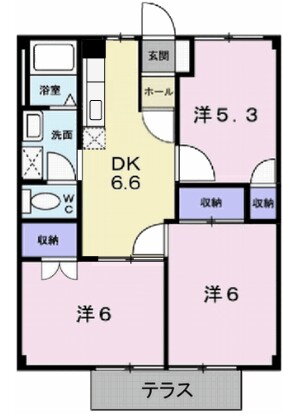 兵庫県加古川市野口町長砂 浜の宮駅 3DK アパート 賃貸物件詳細