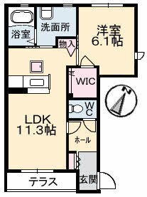 愛媛県今治市小泉４ 今治駅 1LDK アパート 賃貸物件詳細