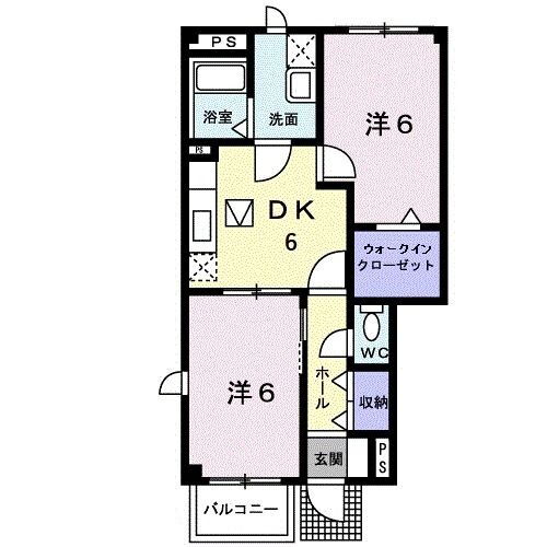 新潟県長岡市関原西町 長岡駅 2DK アパート 賃貸物件詳細