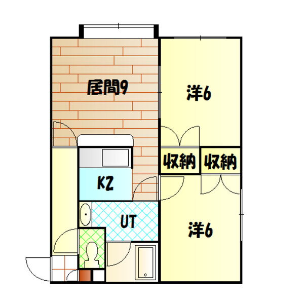 ＰＬＵＳＥＥＤ（プラシード） 2階 2LDK 賃貸物件詳細