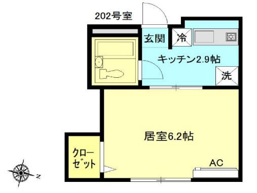 東京都江戸川区中葛西４ 葛西駅 1K アパート 賃貸物件詳細