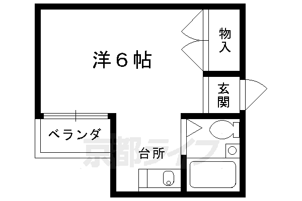 京都府京都市上京区上立売町 今出川駅 1K マンション 賃貸物件詳細