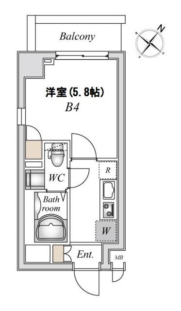 東京都稲城市東長沼 稲城駅 1K マンション 賃貸物件詳細