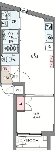 Ｐａｌｗａｙｓ高田馬場 2階 1LDK 賃貸物件詳細