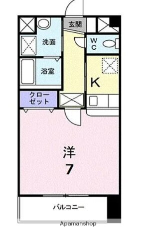 福岡県福岡市早良区小田部２ 室見駅 1K マンション 賃貸物件詳細