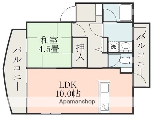 熊本県熊本市北区植木町山本 田原坂駅 1LDK マンション 賃貸物件詳細