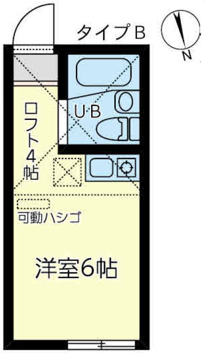 神奈川県横浜市鶴見区東寺尾１ 鶴見駅 ワンルーム アパート 賃貸物件詳細