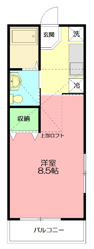 神奈川県藤沢市長後 長後駅 1K アパート 賃貸物件詳細
