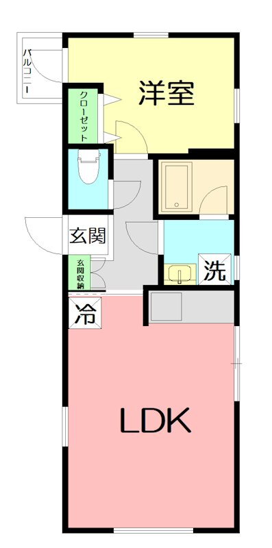神奈川県藤沢市弥勒寺２ 藤沢駅 1LDK アパート 賃貸物件詳細