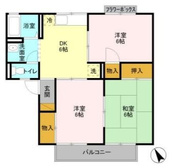 千葉県君津市南子安４ 君津駅 3DK アパート 賃貸物件詳細