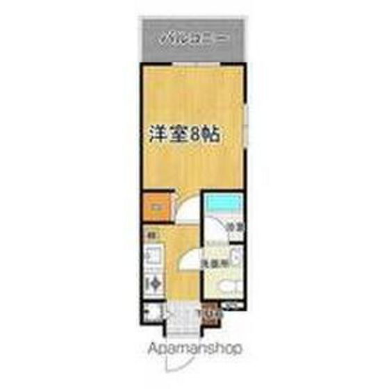 福岡県福岡市博多区美野島２ 西鉄平尾駅 1K マンション 賃貸物件詳細