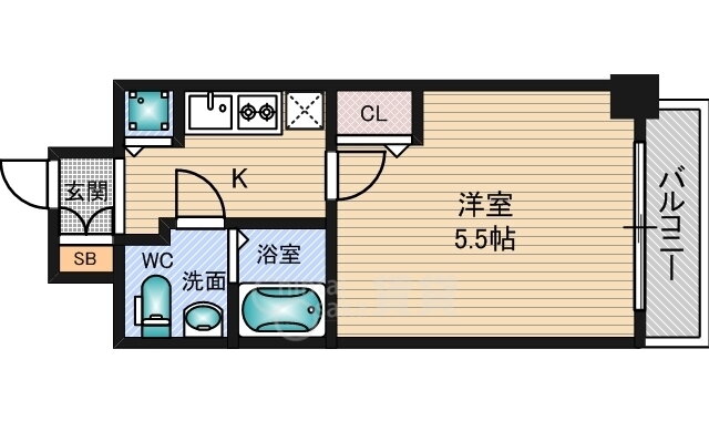 大阪府大阪市東淀川区東中島１ 西中島南方駅 1K マンション 賃貸物件詳細
