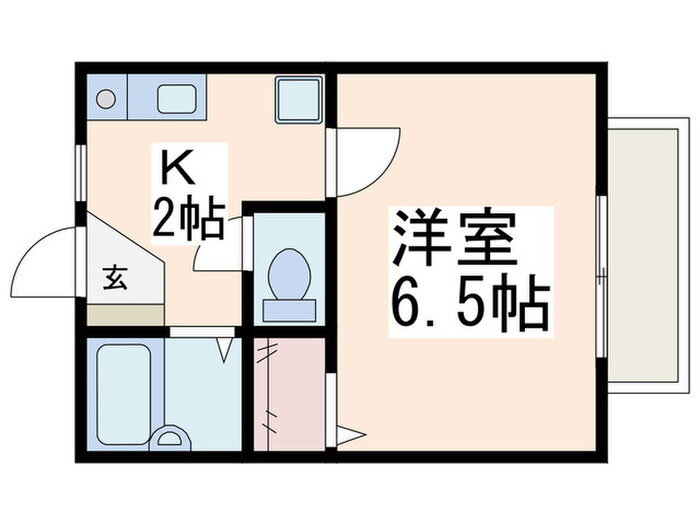 神奈川県横浜市青葉区藤が丘１ 藤が丘駅 1K アパート 賃貸物件詳細