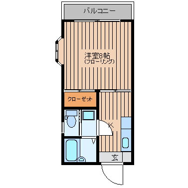 東京都板橋区赤塚７ 下赤塚駅 1K マンション 賃貸物件詳細