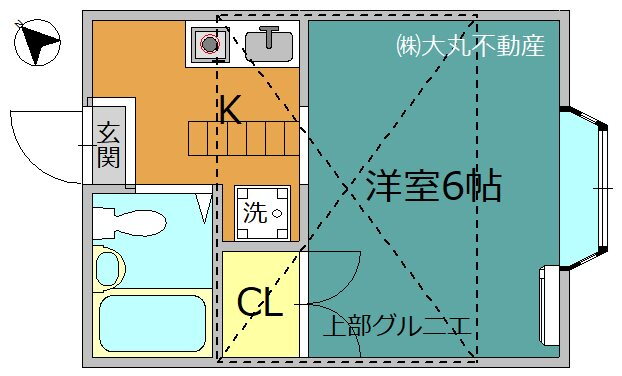 カーサヴェルデ 2階 1K 賃貸物件詳細