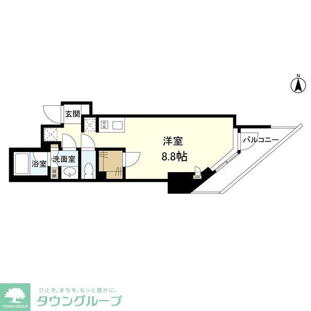 東京都品川区旗の台２ 旗の台駅 ワンルーム マンション 賃貸物件詳細