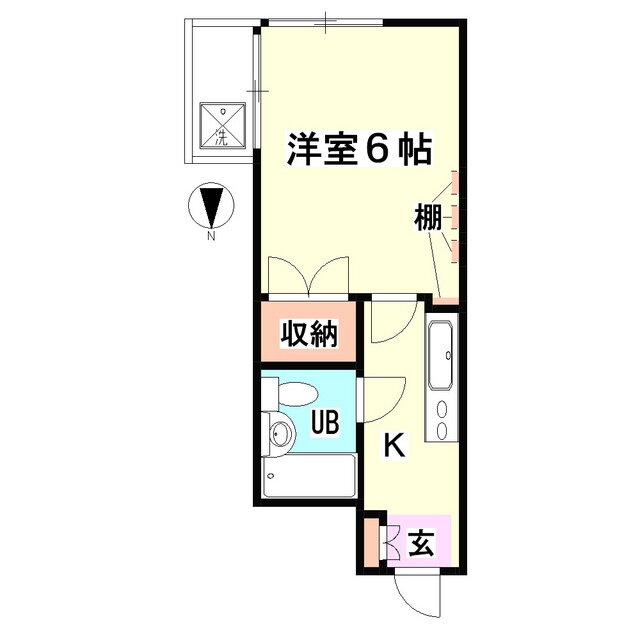 神奈川県川崎市中原区井田３ 元住吉駅 1K アパート 賃貸物件詳細