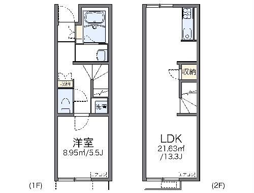埼玉県熊谷市新堀 籠原駅 1LDK アパート 賃貸物件詳細