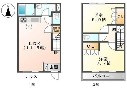 埼玉県川口市青木３ 川口駅 2LDK 一戸建て 賃貸物件詳細