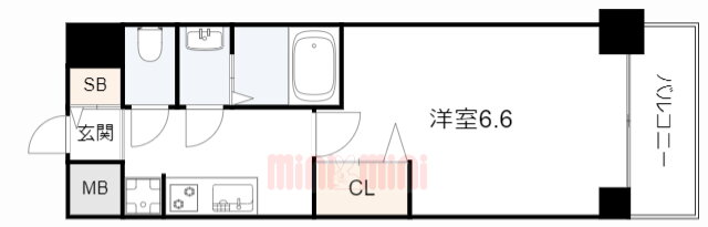 兵庫県神戸市兵庫区西出町２ ハーバーランド駅 1K マンション 賃貸物件詳細