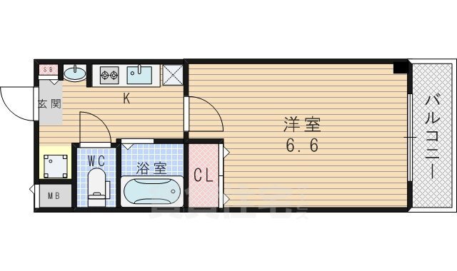 大阪府大阪市淀川区東三国３ 東三国駅 1K マンション 賃貸物件詳細