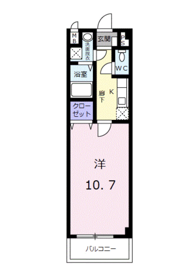 東京都足立区新田２ 王子神谷駅 1K マンション 賃貸物件詳細