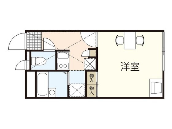 広島県広島市東区戸坂惣田１ 戸坂駅 1K アパート 賃貸物件詳細