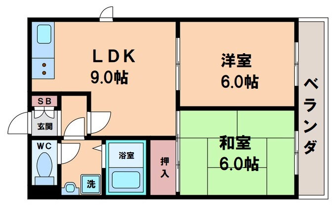 大阪府大阪市住吉区長居西３ 長居駅 2LDK マンション 賃貸物件詳細