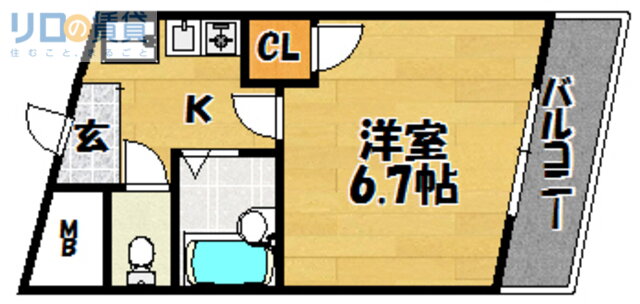 大阪府大阪市東淀川区豊里６ 上新庄駅 1K マンション 賃貸物件詳細