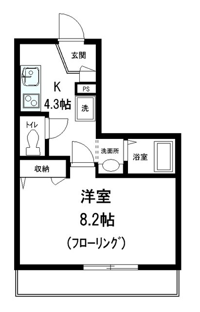 東京都荒川区東尾久４ 田端駅 1K マンション 賃貸物件詳細